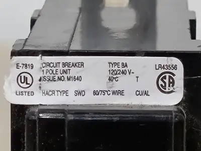 USED CUTLER-HAMMER BA120