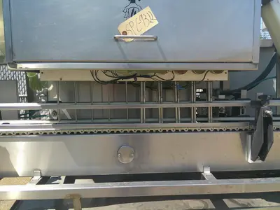 SPC9322  Filler Cask Brewing Systems inline can filler seamer model ACS V4.1, 5 filling heads, 1 seaming head(s)