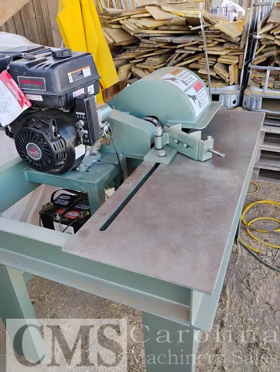 Used CUSTOM BUILT PALLET NOTCHER WITH GAS ENGINE Notching Machines | CAROLINA MACHINERY SALES #421471