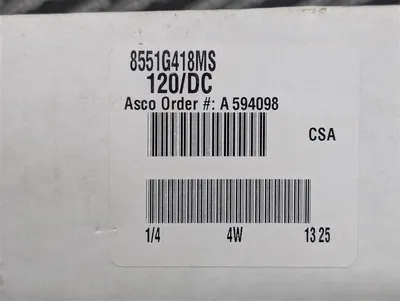 ASCO 8551G418MS Red Hat Solenoid Valve Bank Assembly New NIB