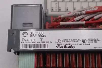 ALLEN-BRADLEY 1746-IA16 SLC500 INPUT MODULE SERIES C STOCK #K-1415