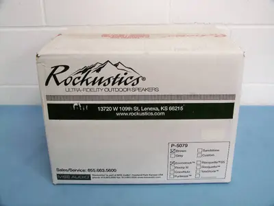 Rockustics EconoRock P-5079 6.5" 2-way Decorative Outdoor Landscaping / Rock Speaker - NEW IN BOX