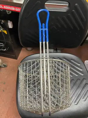 Used Falcon Restaurant Supply Used Round Deep Fryer Dip Basket Food, Restaurant, & Bakery Parts & Accessories Illinois US | Falcon Restaurant Supply #1375768