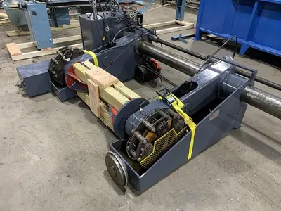 Used A&F UNWIND Corrugating Line Roll Stands Pennsylvania US | Global Equipment International, LLC #1369970