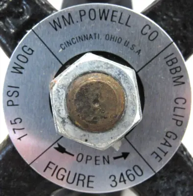 NEW POWELL 3460 GATE VALVE 2-1/2"