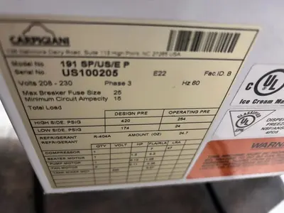USED 2022 CARPIGIANI 191