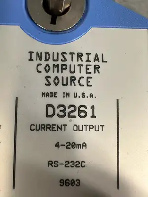 Industrial Computer Source - RS-232C Model D3261 4-20mA (6.2.2)