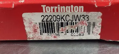 Torrington 22209KCJW33C3 Spherical Roller Bearing 6C-9