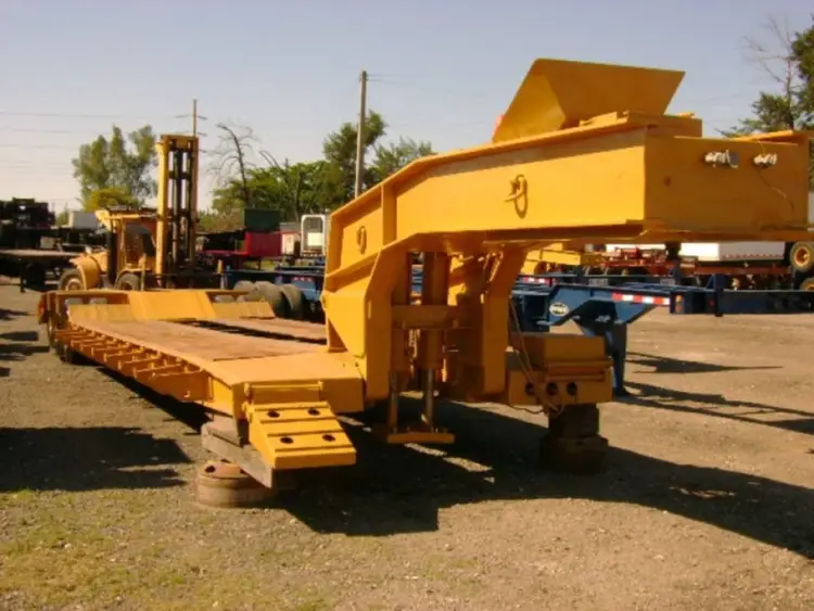 Used TRANSPORT TRANSPORT 50 TON DETACHABLE LOWBOY Lowboy Trailers Florida US | USA Transequipment #1542462