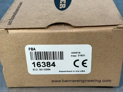 Used BANNER ENGINEERING PBA Relays & Switches Ohio US | HGR 24 #1507805