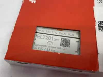 New | in-Stock Beckhoff Rev 0032 EtherCAT Terminal 1-Ch. Motion Interface Servomtr PLC Processors Michigan US | Maverick Industrial Sales #1459761