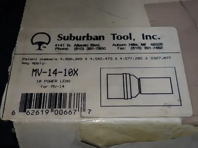 Used SUBURBAN TOOL INC MV14 Comparators Ohio US | HGR 24 #782537