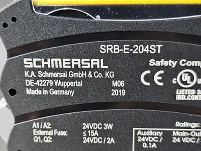 USED Schmersal SRB-E-204ST Safety Relay Module