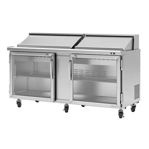 Turbo Air PST-72-G-N 72 5/8" PRO Series Sandwich/Salad Prep Table w/ Refrigerated Base, 115v