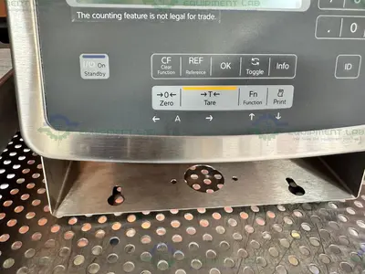 Used MINEBEA INTEC CAPS1U-20CC-LU STAINLESS STEEL SCALE 10X10 W/ MIS2UR-V2, 30 LBS Scales California US | Equipment Lab #1394837