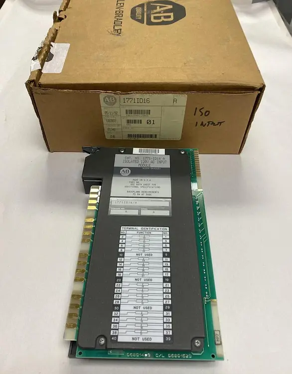 New | in-Stock ALLEN-BRADLEY 1771-ID16 Input / Output Modules | Surplus Asset Holdings #1206005