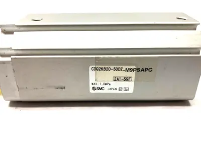 Used SMC NON-ROTATING COMPACT CYLINDER 20MM BORE 50MM STROKE Pneumatic Cylinders | Maverick Industrial Sales #1105690