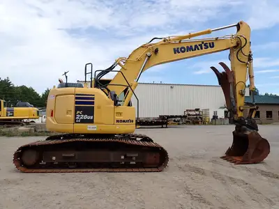 Used 2016 KOMATSU PC228US LC-10 Crawler Excavators Massachusetts US | Brookside Equipment Sales #1422157