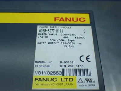 Used FANUC A06B6077H111 Power Supplies Ohio US | HGR 24 #895707