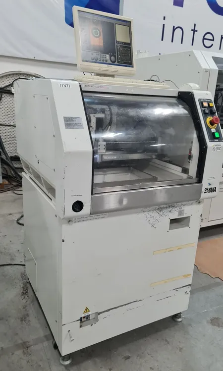 Used 2005 SEIKA MACHINERY, INC. SAM-CT23NJ(E) Stand Alone PCB Router Standalone PCB Depaneler Ontario CA | Tekmart International Inc. #274269