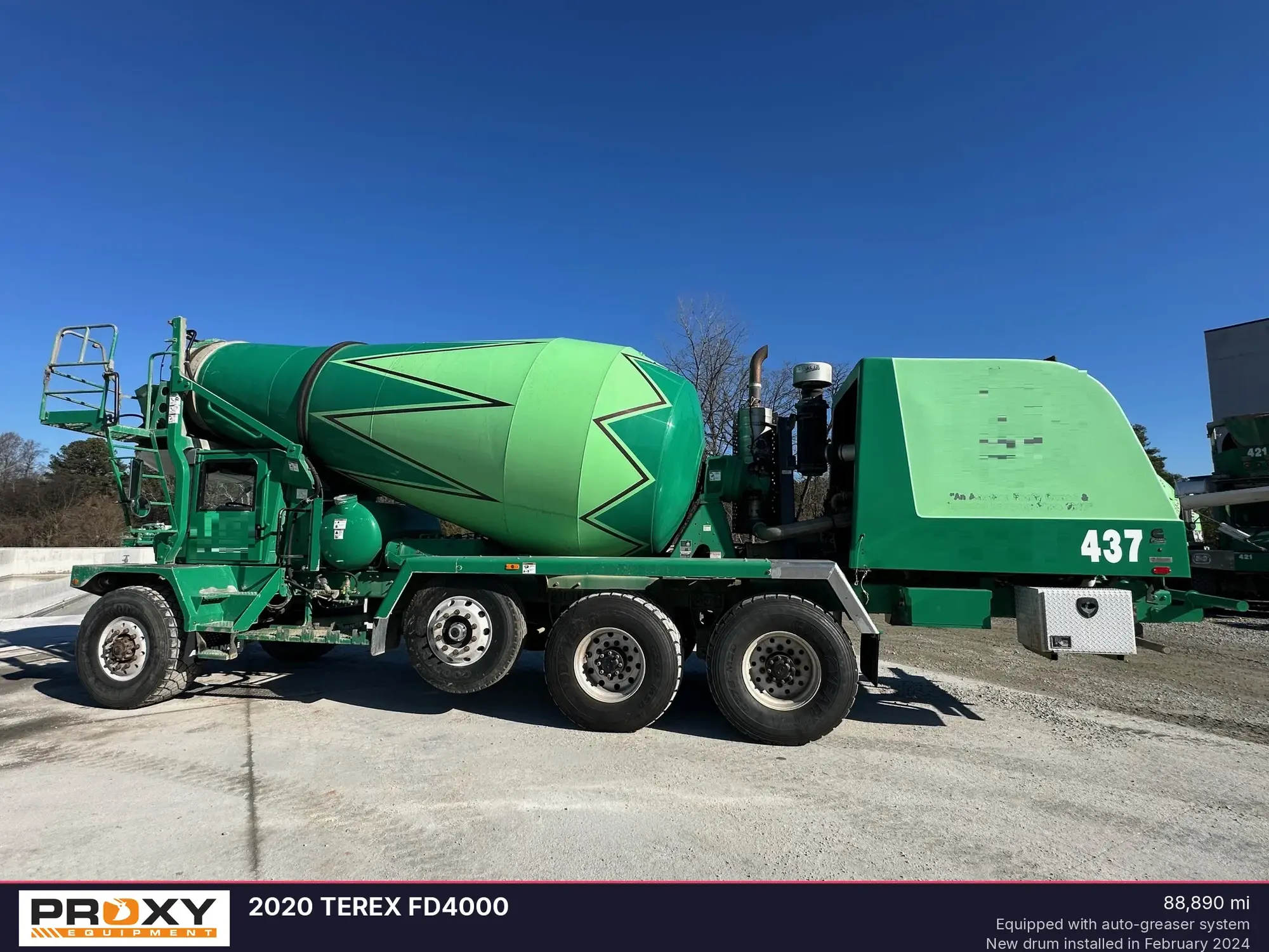 Used 2020 TEREX FD4000 Cement Mixers Georgia US | Proxy Equipment #1381936