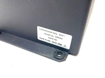 USED MAHR DIMENSIONAIR 8000:1 METRIC MECHANICAL AIR AMPLIFIER