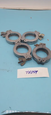 lot of 4 USED  Unbranded 63-04 Stainless Clamps with Wing