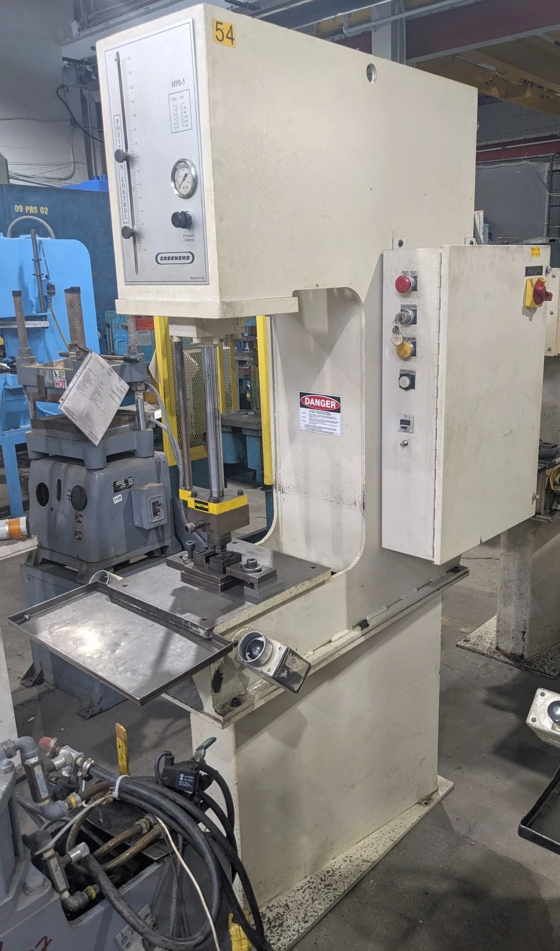 USED 2008 GREENERD PRESSES GREENERD HPB-5 PRESS