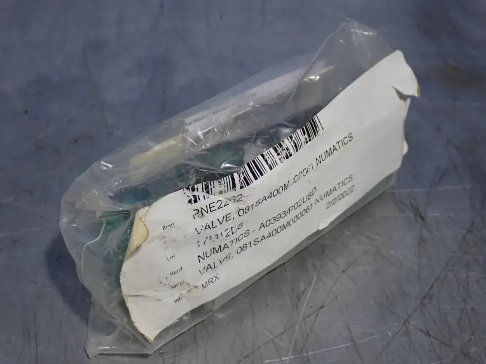 NEW NUMATICS 081SA400M000061