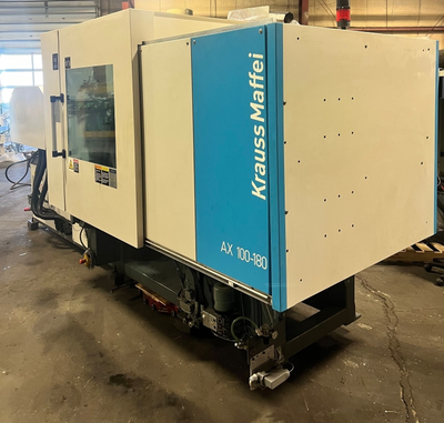 Used 2011 KRAUSS-MAFFEI 100-180AX Injection Molding Machines | Hunter Plastics #788724