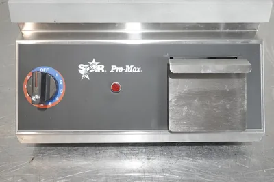 STAR PRO-MAX GROOVED ELECTRIC TWO-SIDED PANINI GRILL MODEL CG14