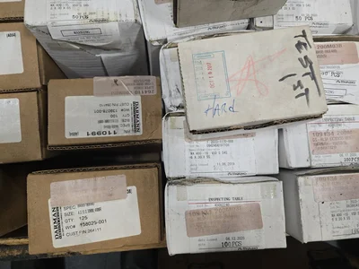 Mixed Superfine Grinding Stones in Crate
