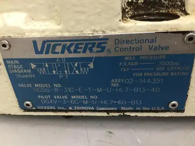 USED VICKERS DG4V-3-6C-M-U-HL7-60