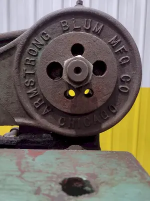 5/8" MARVEL REBAR & ROUND STOCK PNEUMATIC CUTOFF SHEAR: STOCK #19157