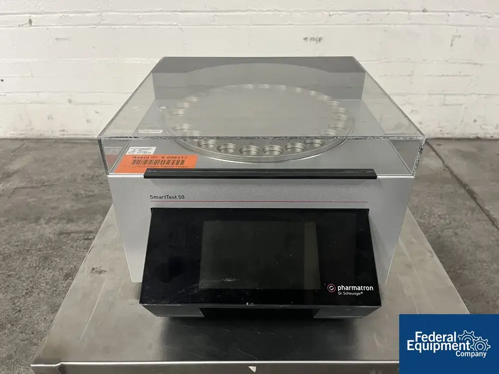 USED Dr. Schleuniger Pharmatron Tablet Hardness Tester, Model SmartTest 50