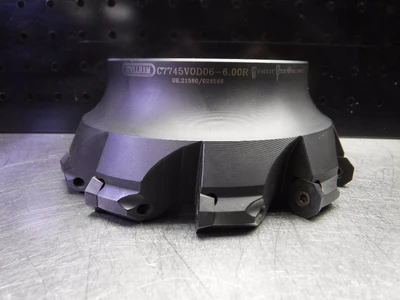Stellram 6" Indexable Facemill 1.5" Arbor C7745V0D06-6.00R (LOC1286B)