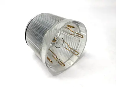 Used WERMA Clear Permanent Light Element 70mm Diameter 12-230VAC/DC CL Light Source Equipment Michigan US | Maverick Industrial Sales #1402332