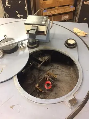 2047-310 Manfredi-SAED Neutromag Digital 350 Centrifugal Casting Machine WITH SIDE MELTER