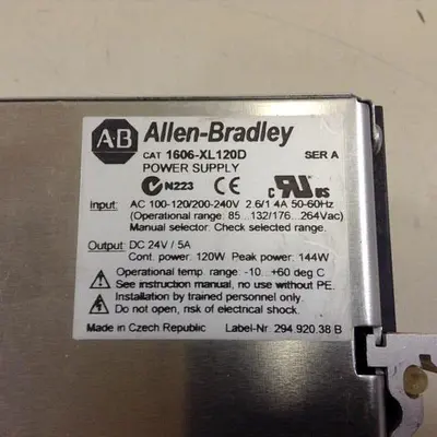 USED ALLEN BRADLEY 1606-XL120D SER A