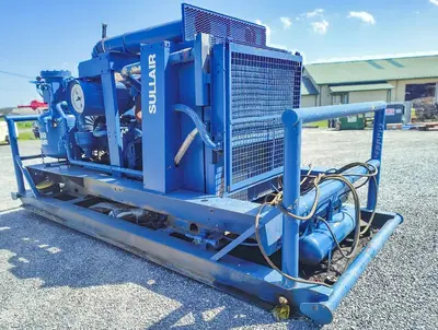 Used 2005 SULLAIR 1350/350 AIR COMPRESSOR High Pressure Air Compressors Pennsylvania US | East West Machinery & Drilling #1418079