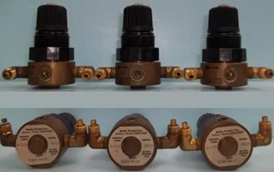 Used FLUID AIR 20647 Air Pressure Regulators Texas US | Bamko Surplus Process Equipment #930706
