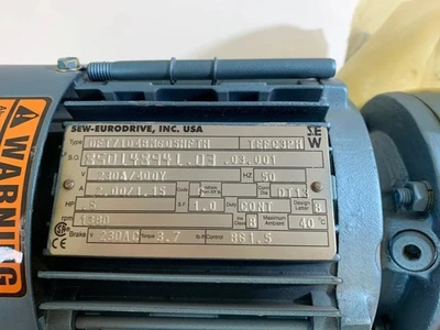 SEW-Eurodrive DFT71D4BMG05HFTH 1/2 HP KA37TD71D Gang Reduzierer Ratio:20.19