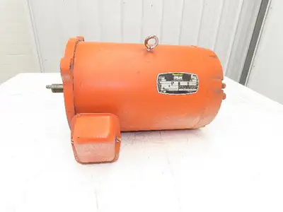 P&H Bridge Crane 2-Speed Hoist Motor 3Hp 550-1680 RPM 460V 3PH L215Y Frame