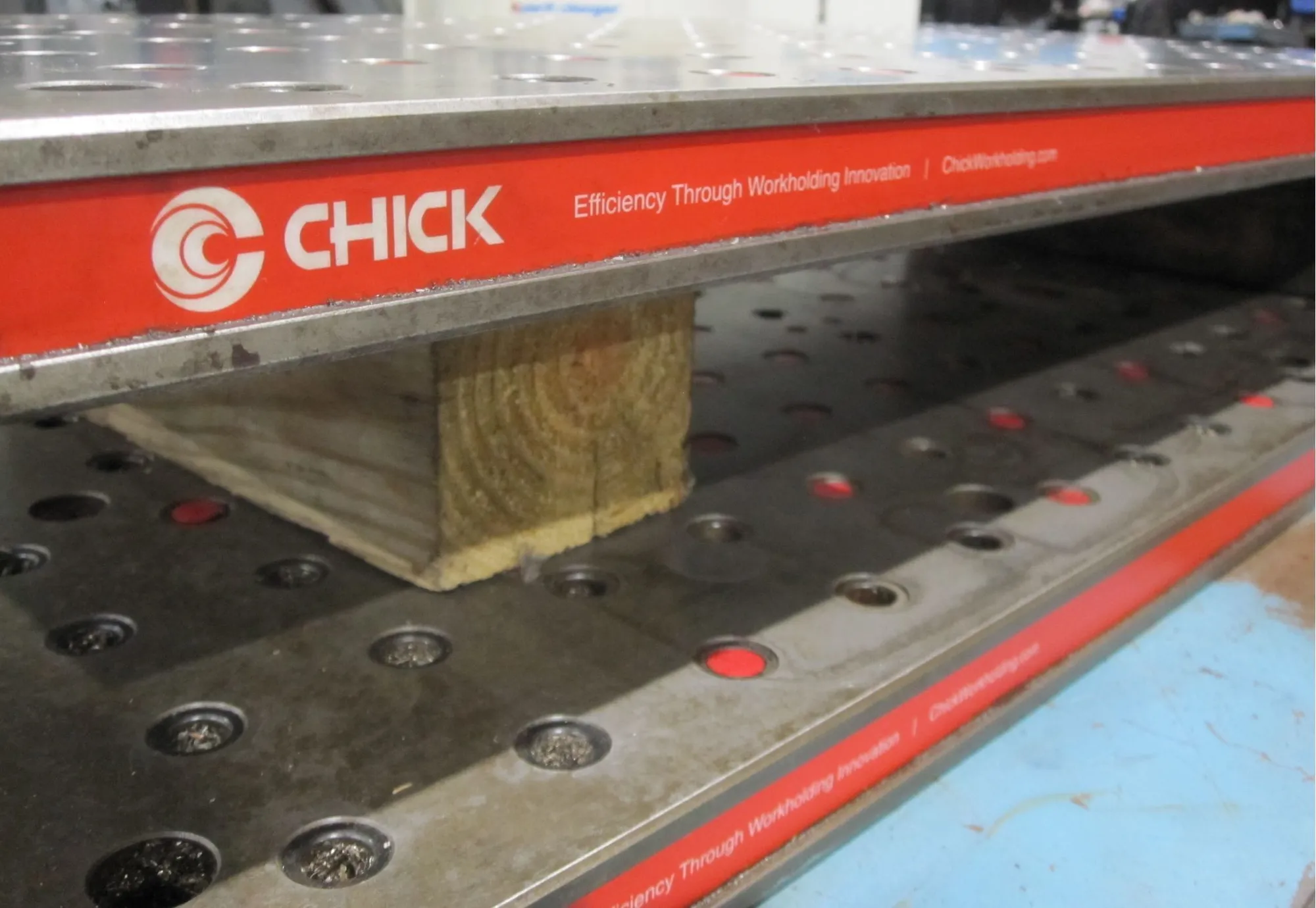 USED Chick WorkHolding Foundation Plate