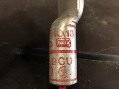 250 MCM Two Hole Compression Lug Red Die 13