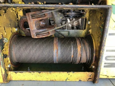 Robbins & Myers 50′ X 1/4″ Wire Rope / Cable Hoist 3HP 230/460V 3PH