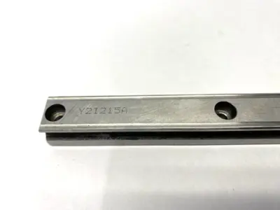 N/A | Linear Guide Rail for Bearing Blocks 330mm Length 15mm Wide 12mm Height RUSTED - Used