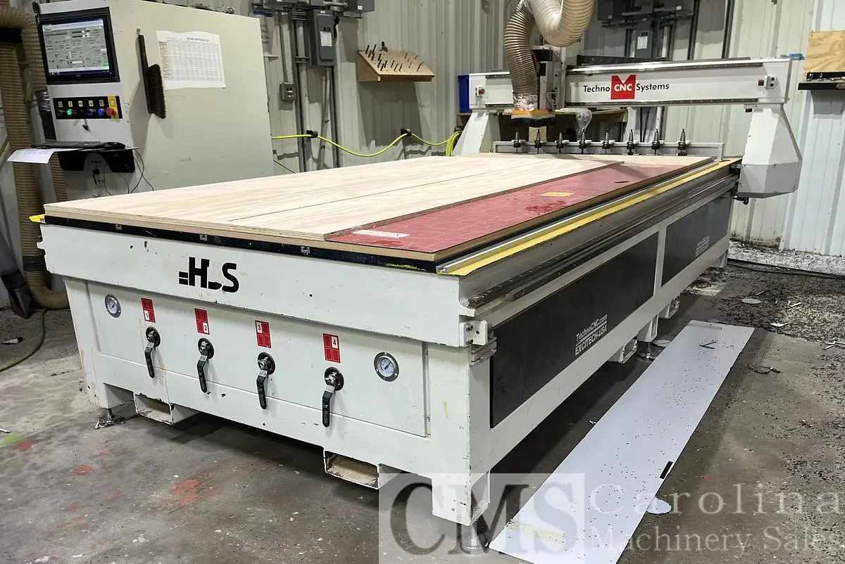 USED TECHNO MODEL 60120 HDS CNC ROUTER
