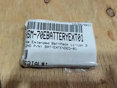 USED HONEYWELL HSM-70EBATTERYEXT01