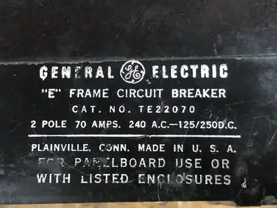USED GENERAL ELECTRIC TED22070